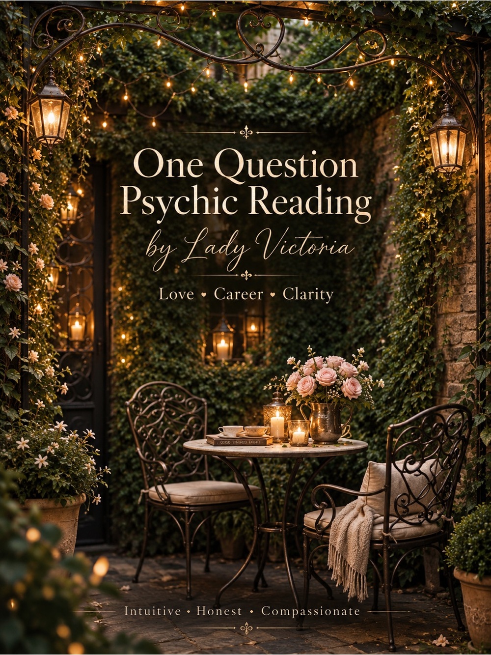 One Question Psychic Tarot Reading Personalized Email Reading + Crystal Gift